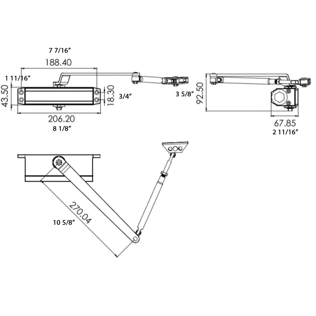 Commercial Door Closer