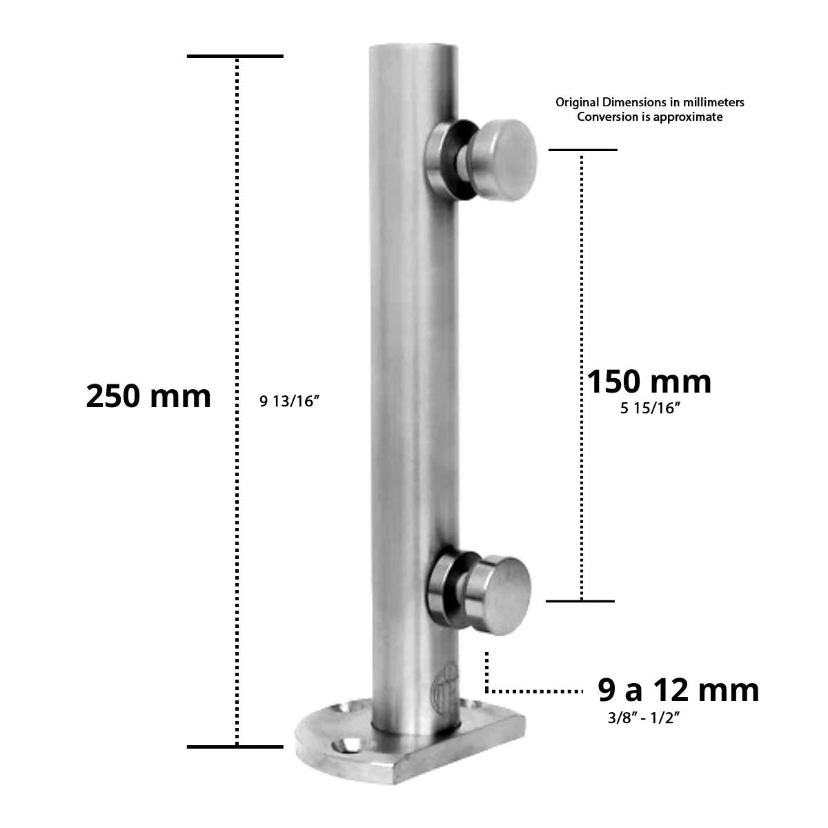 Mini Post for Tempered Glass