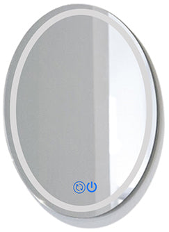 Oval 3 Tone LED Anti-Fog Bathroom Mirror