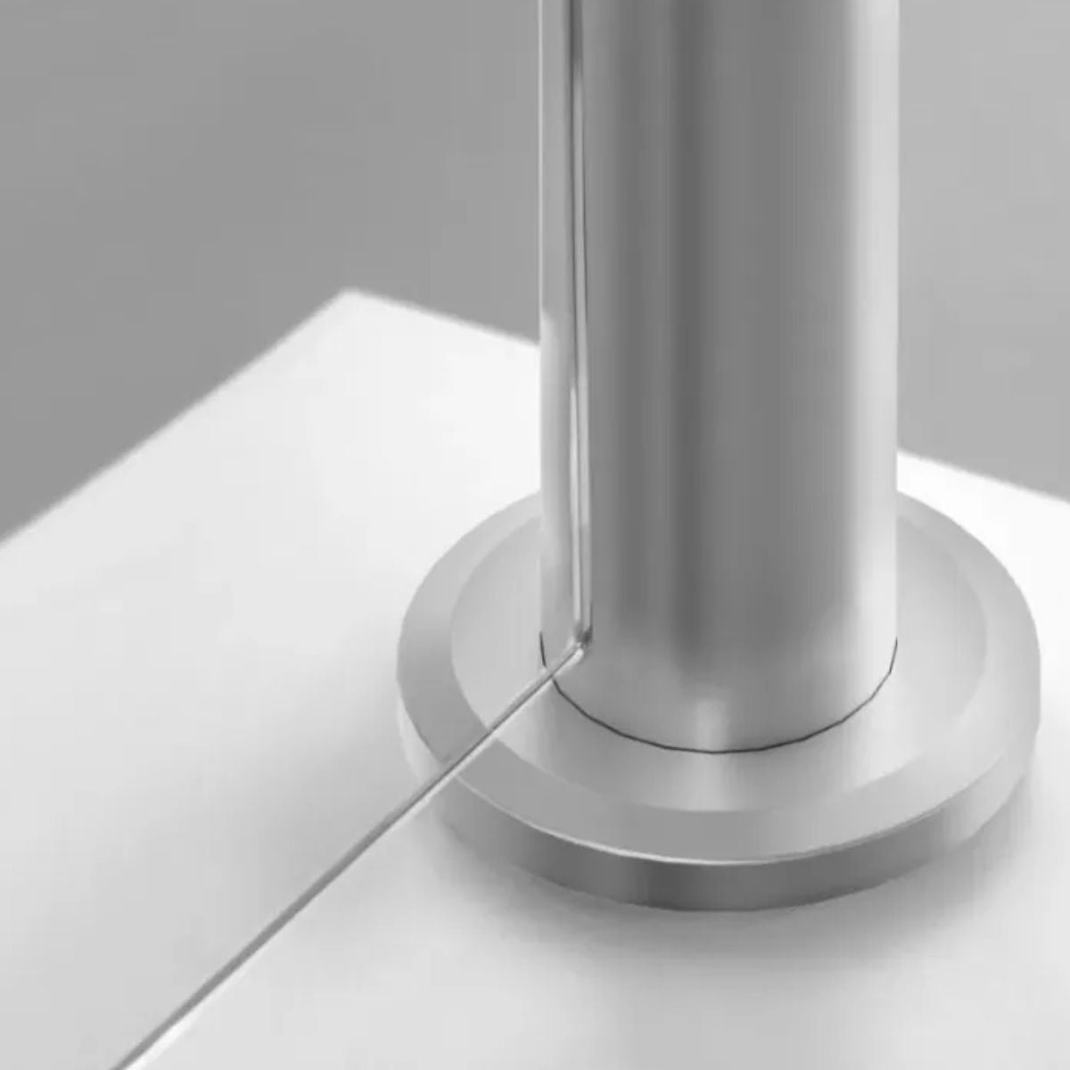 Stainless Steel Glass Round Railing End Post