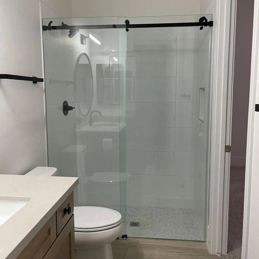 Bacanora Shower Door 60in W x 72-in H Standard Shower Door
